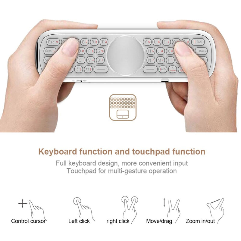 Controle universal com teclado e função mouse